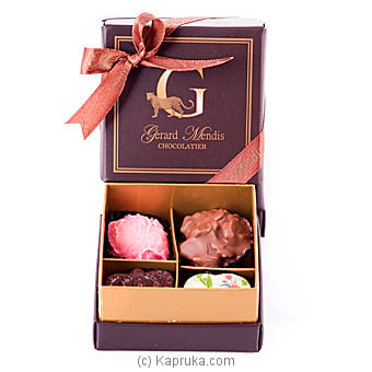 4 Piece Chocolate Box (paperboard)(gmc)