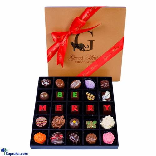 Be Merry 25 Piece Box Of Chocolates(gmc)