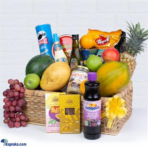 Cheers For Season Fruit And Goodies Hamper- Fruit Basket