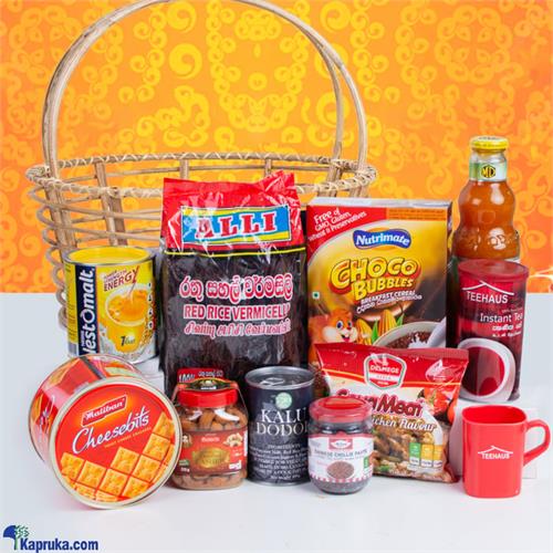 Delight Hamper Basket- Top Selling Hampers In Sri Lanka