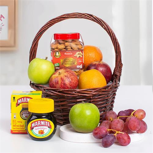 Fields Of Flavor Basket - Fruit Basket