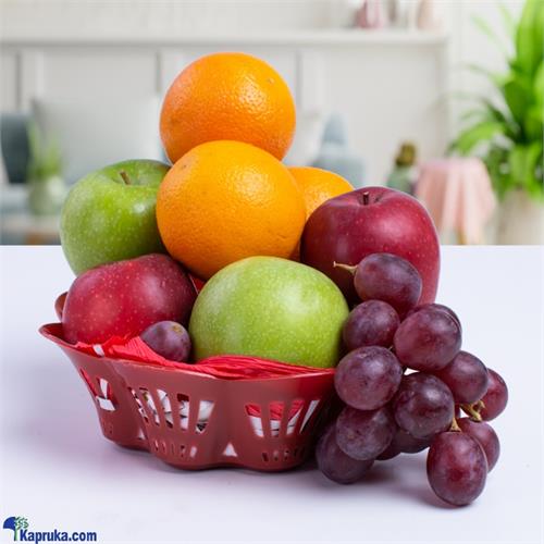 Fruit Medley Treasure Chest - Alms Giving Offering Fruit Basket