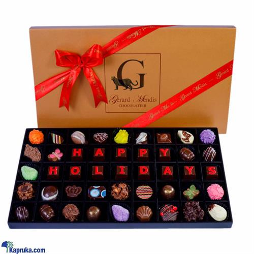 Happy Holidays 45 Piece Box Of Chocolates(gmc)