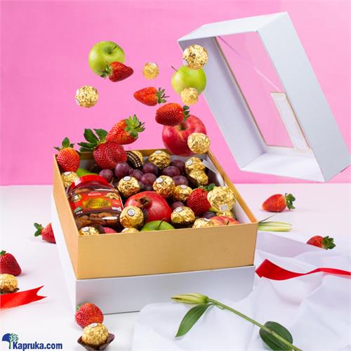 Just For You Fruits With Goodies - Fruit Basket