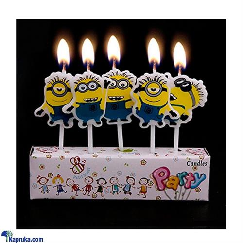 Minion 5 Piece Candle Set