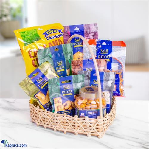 Royal Cashew Lovers Treat Hamper Pack - Top Selling Online Hamper In Sri Lanka