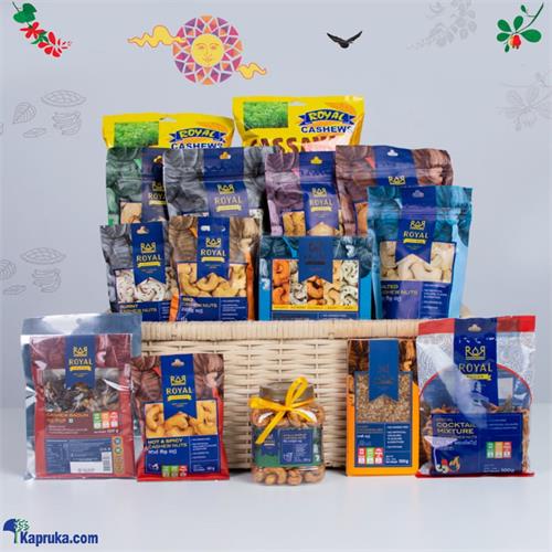 Royal Cashews Executive Deluxe Hamper Box.- Top Selling Hampers In Sri Lanka.