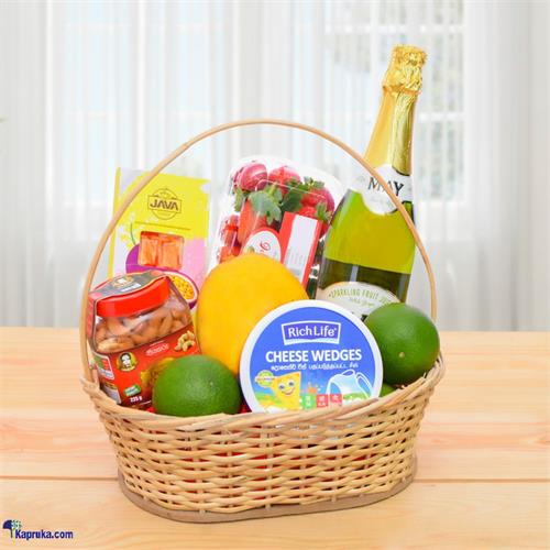 Sophisticated Gourmet Fruit Basket