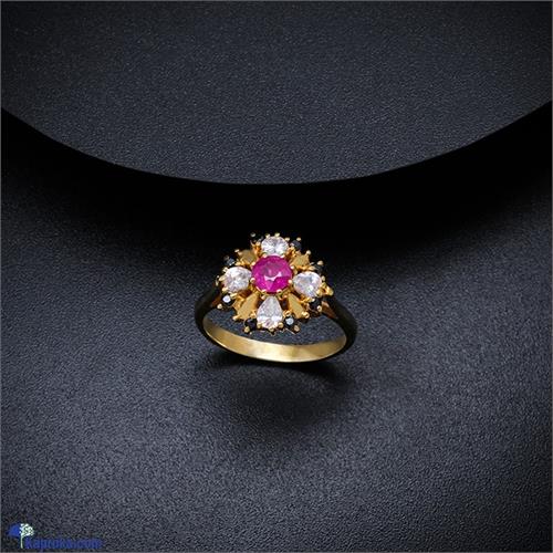 TASH GEM AND JEWELLERY Ruby Cluster Ring TS- KA57