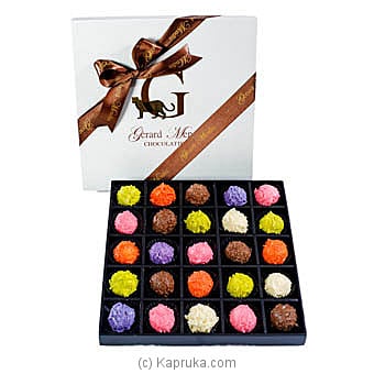 Truffles 25 Piece Classic Wooden Chocolate Box(gmc)