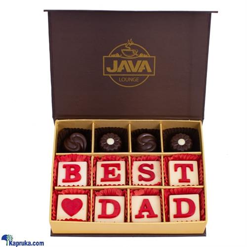 ' Best Dad ' 12 Piece Chocolate Box(java)