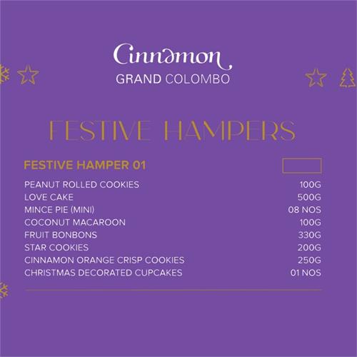 Cinnamon Grand Festive Hamper 01