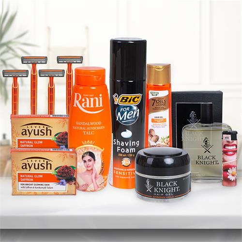 Deluxe Grooming Hamper For Him