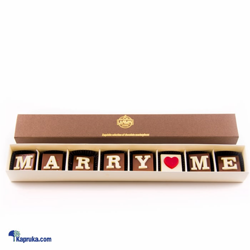 ' Marry Me' 8 Piece Chocolate Box(java)
