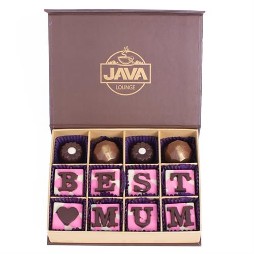 Java Best Mum 12 Piece Chocolate Box