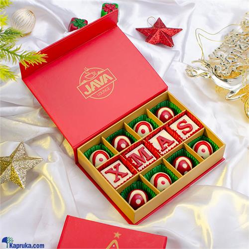 Java Christmas Santa Chocolate Box - 12 Pieces