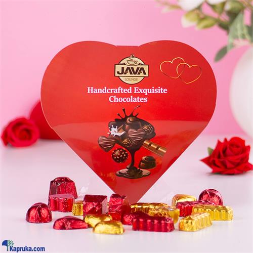 Java Handcrafted Exquisite 10 Piece Chocolate - Red