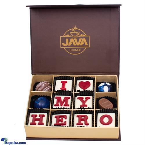 Java I Love My Hero 12 Piece Chocolates