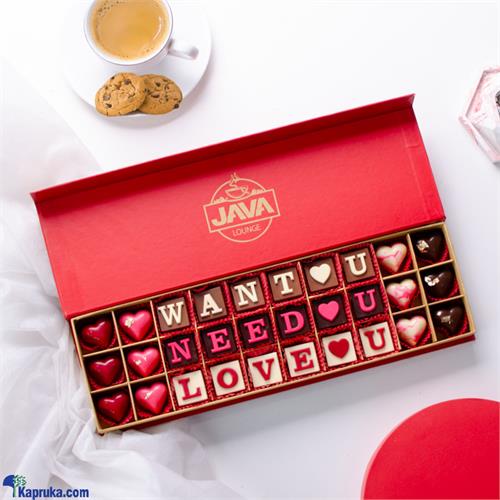 Java Love Essential Trio 30 Pieces Chocolate Box