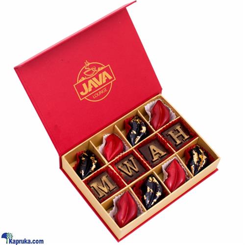 Java 'MWAH' 12 Piece Chocolate Box