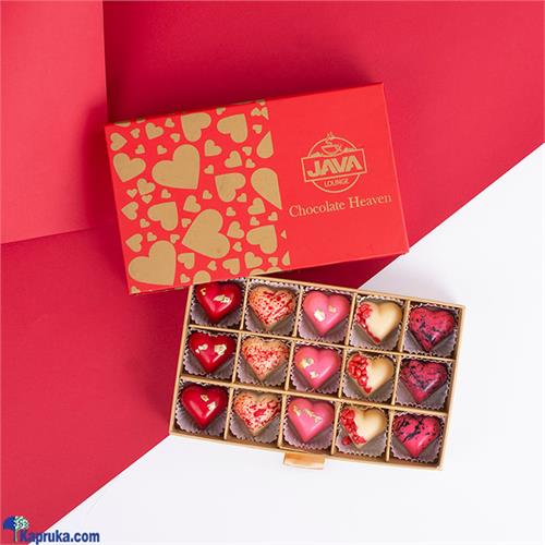 Java Red Heart Box 15 Pcs