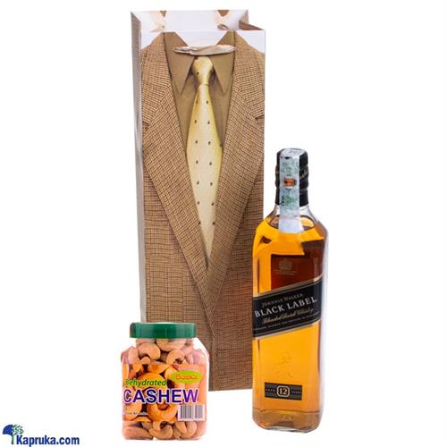 Johnnie Walker black Label With Cashew Bottle- Gift For Him - Gift For Season - Gift For Birthday