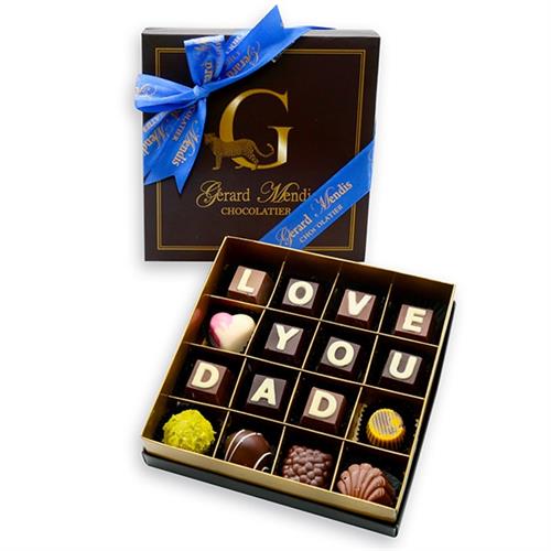 Love You Dad 16 Piece Chocolate Box(gmc)