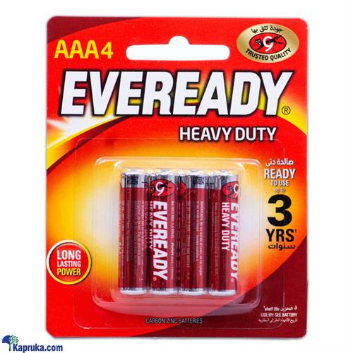 Eveready Heavy Duty AAA4 Battery Pack