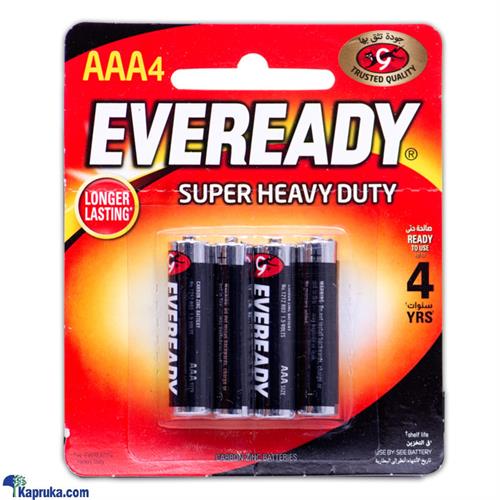 Eveready Super Heavy Duty AAA4 Battery Pack