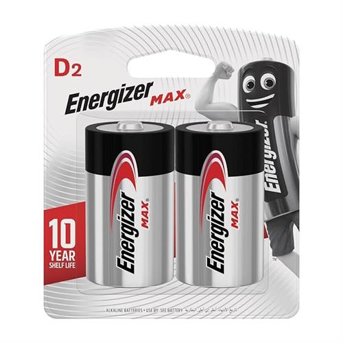 Energizer MAX ALK D BP2 Battery