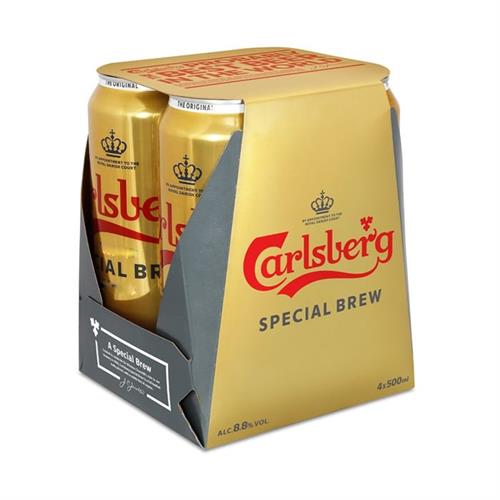 Carlsberg Special Brew Beer 4 Pack 8.8 ABV 500ml