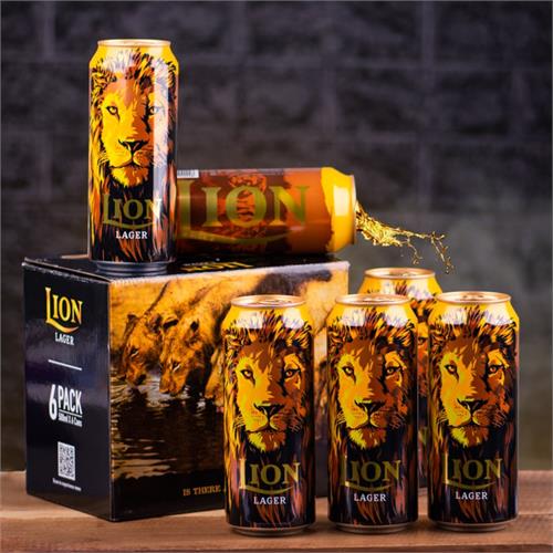 Lion Lager Beer 500ml - 6 Pack - 4.8 ABV