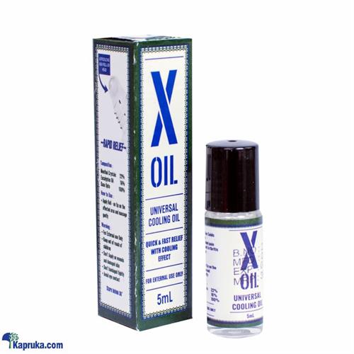 X Oil - 5ML- Universal Cold And Headache Relief Oil