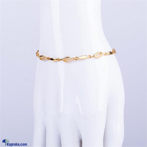 ARTHUR 22KT GOLD BRACELET WITH ZERCONE (AJBR04)