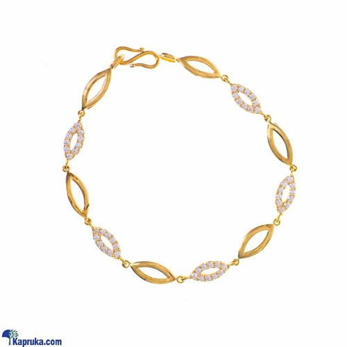 Arthur 22 Kt Gold Bracelet With Zercones - Arthur Jewellery Shop
