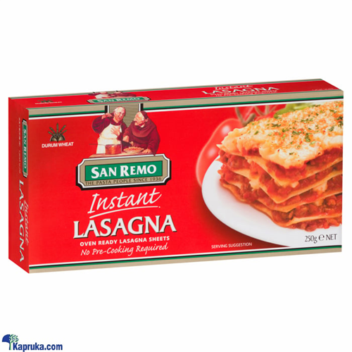 San Remo Instant Lasagna - 250g - Pasta and Noodles