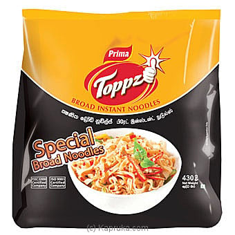 Prima Toppz Broad Instant Noodles 430g