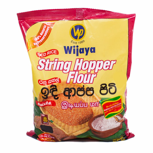 Wijaya Red Rice String Hoppers Flour- 1KG - Flour / Instant Mixes