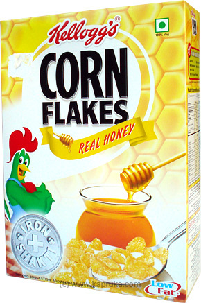 Kelloggs Corn Flakes With Real Honey 300g