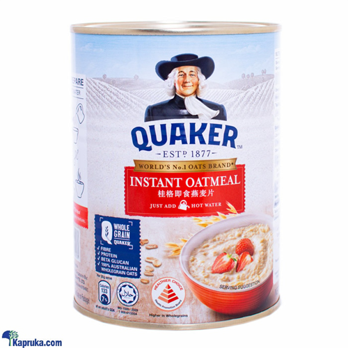 Quaker Oat Meal Instant Tin 400g - Bakery/Spreads/Cereals