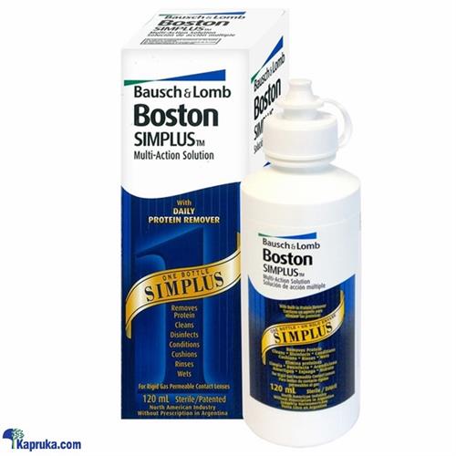 Boston Simplus- Multi Purpose Solution 120ML (contact Lense Cleaner)