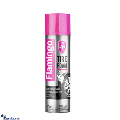 Flamingo Tire Foam Cleaner Spray 650 ML - CM- CD- 003