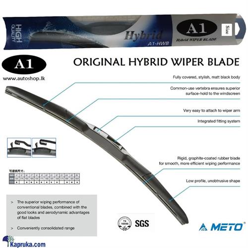 A1 HYBRID AHP Wiper Blades Size 12 To 19