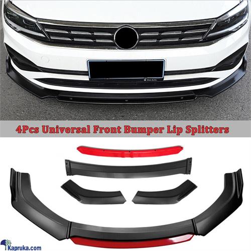 Front Bumper Body Kit Lip 4pcs Set For Cars - Universal Design - CM- BK- 04S