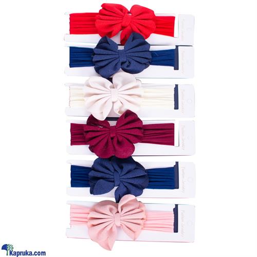 Girls Hair Accessories, Soft Nylon Hairbands With Bows For Newborn Infant Toddler Kids Headbands For Babies