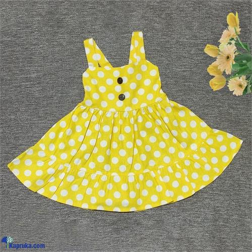 Yellow Polka Baby Dress