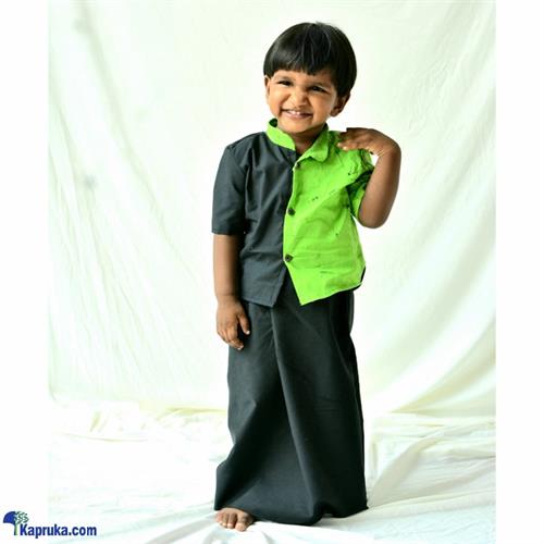 Baby Boys Short Sleeve Sarong Kit- 03