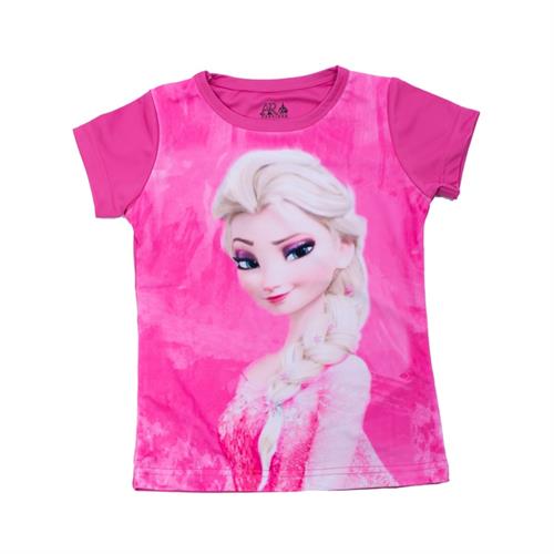 Frozen Kids T- Shirt Pink