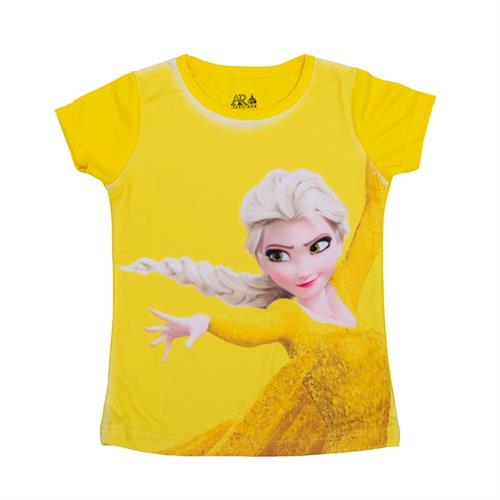 Frozen Kids T- Shirt- Yellow