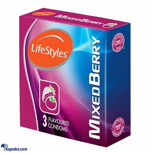 Life Styles Mixed Berry Condoms - 3s